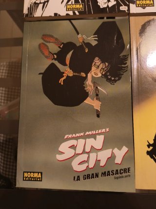 Sin City. Los tomos de la primera película.