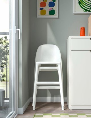 2 Sillas Altas Ikea Blancas