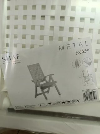 Shaf - Sillon de Jardin de resina Sillon Exterior