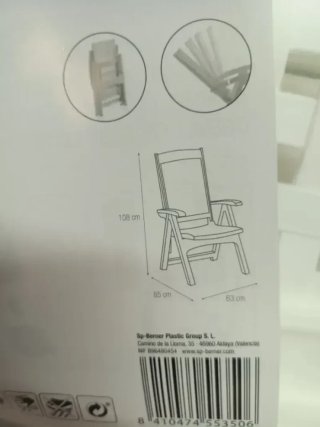 Shaf - Sillon de Jardin de resina Sillon Exterior