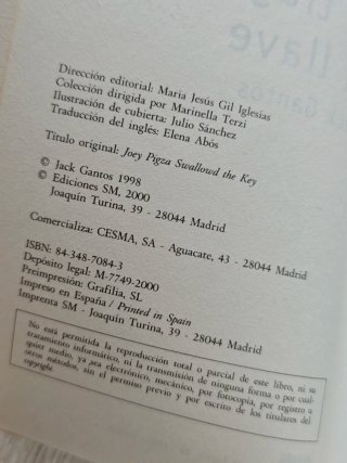 Joey Pigza se tragó la llave