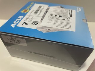 Cámara Digital 4K 72MP Autofocus 18X + 64GB Nueva