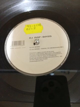 Vinilo DJ Raf-Bass - Intenso