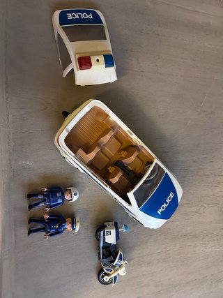 Playmobil Coche y Moto Policía