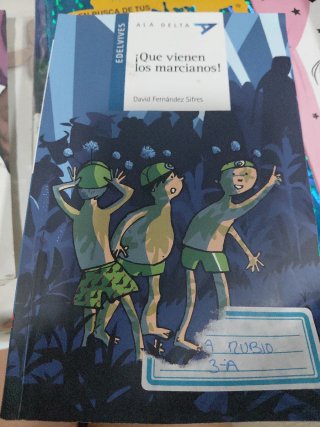 Libro que vienen los marcianos!!!