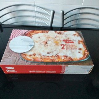 2 Bandejas de Vidrio para Horno Arpyol