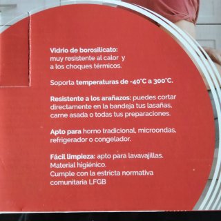2 Bandejas de Vidrio para Horno Arpyol