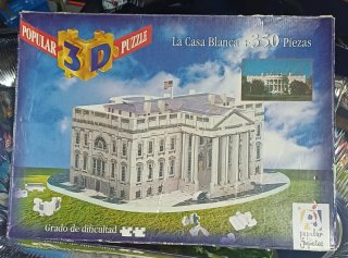 Puzzle 3D La Casa Blanca 350 Piezas