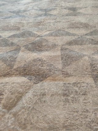 Alfombra con Estampado Geométrico