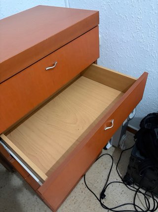 Cajonera Alta de Madera con 7 Cajones