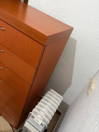 Cajonera Alta de Madera con 7 Cajones