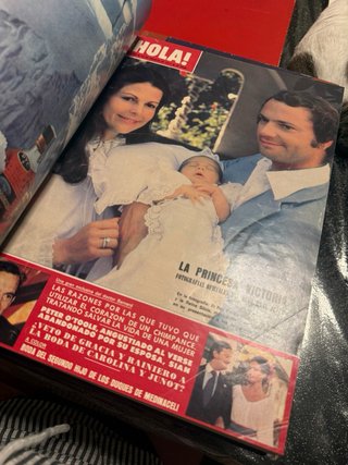 Tomos de revista hola antiguas