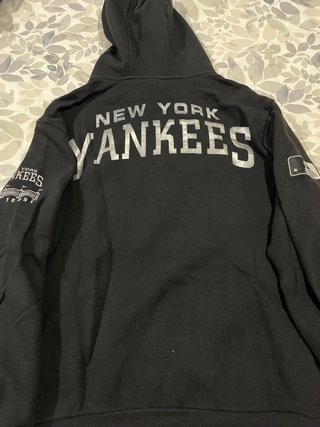 Sudadera New York Yankees Negra Hombre