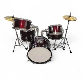 BATERIA ACUSTICA MILLENIUM GRANATE 3/4 +2 TONE +PLATILLO + HAT HAT + CAJA + BOMBO +GRANADERO