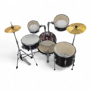 BATERIA ACUSTICA MILLENIUM GRANATE 3/4 +2 TONE +PLATILLO + HAT HAT + CAJA + BOMBO +GRANADERO