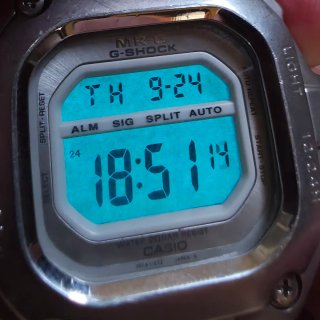 Casio G-Shock MRG-110 de 1997 todo acero