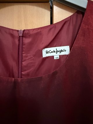 Vestido de fiesta rojo El Corte Inglés