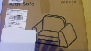 Sofá Cama Infantil 2 en 1 Beige