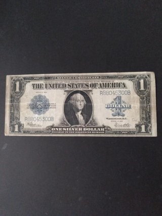Antiguo billete USA de 1923.