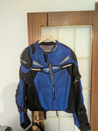 Chaqueta de Moto Teknic Azul
