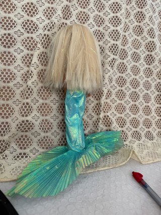 Muñeca Barbie Sirena Azul Mattel
