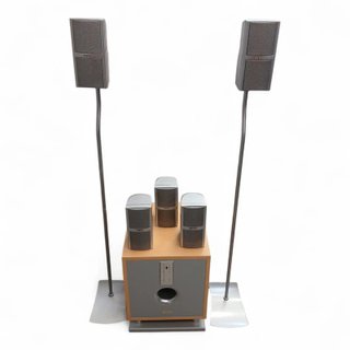 HOME CINEMA MX ONDA 5.1 MX-HT510 + SUBWOOFER + 5 ALTAVOCES + CABLES + CAJA