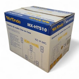 HOME CINEMA MX ONDA 5.1 MX-HT510 + SUBWOOFER + 5 ALTAVOCES + CABLES + CAJA