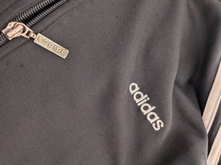 Chaqueta Adidas Negra Cuello Alto