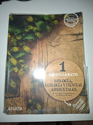 Biología, Geología y Ciencias Ambientales 1° Bach