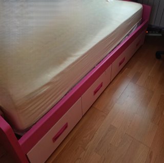 URGE VENDER Cama Juvenil Rosa