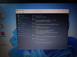 Portátil HP Intel Core i5 8GB RAM SSD