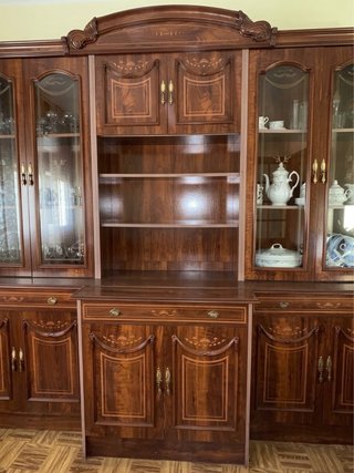 Vitrina Antigua de Madera