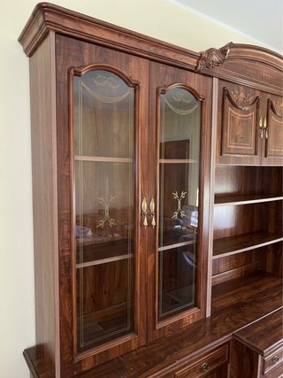 Vitrina Antigua de Madera