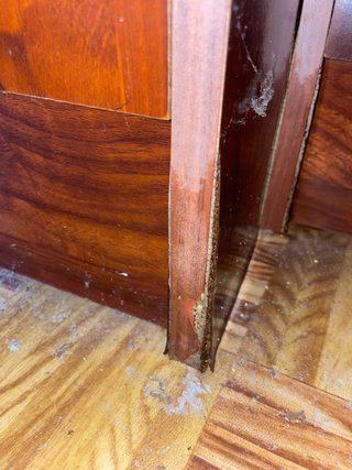 Vitrina Antigua de Madera