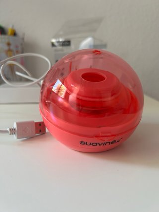 Esterilizador Suavinex Duccio Portátil UV Rosa