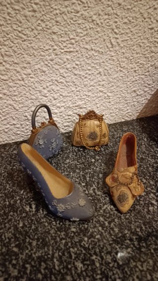 Set 4 Miniaturas Vintage Wonder Shoe