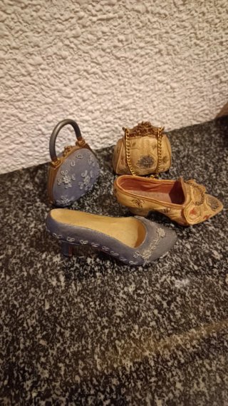 Set 4 Miniaturas Vintage Wonder Shoe
