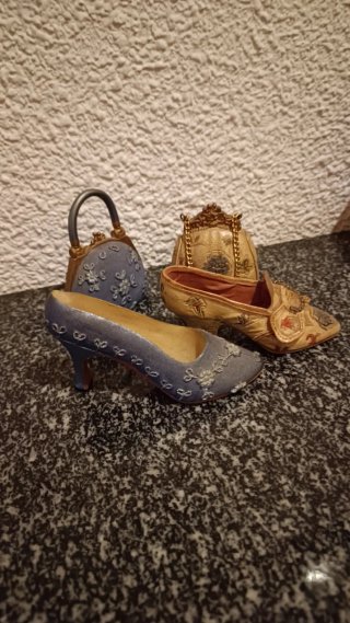 Set 4 Miniaturas Vintage Wonder Shoe