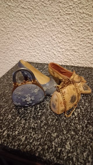 Set 4 Miniaturas Vintage Wonder Shoe
