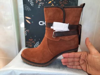 Botines tacón Chika10 cuero T.39 NUEVOS