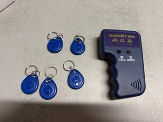 Copiadora RFID NFC 125KHz con 5 llaves