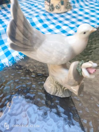 Figura Paloma Porcelana Valencia Coleccionista