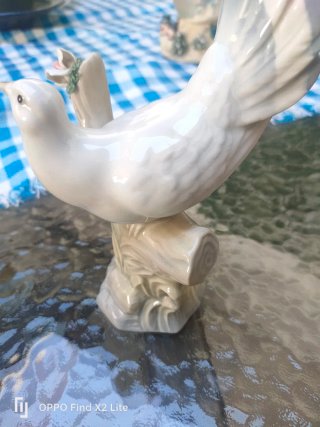 Figura Paloma Porcelana Valencia Coleccionista