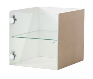 2 x Accesorio Puerta de Cristal para Kallax