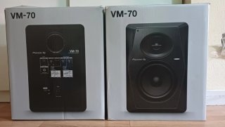 2 Pioneer DJ VM-70 Monitores de Estudio