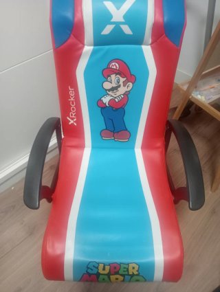Silla Gamer X-Rocker Super Mario