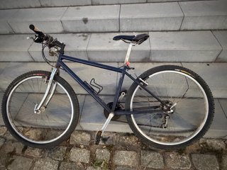 Bicicleta negra