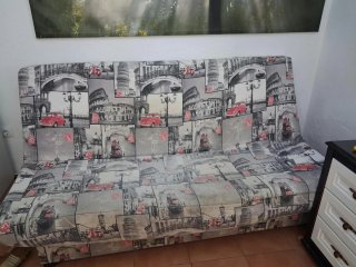 Sofá Cama 3 Plazas Diseño Italia