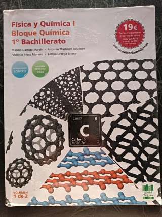 Libro Física y Química 1 bachillerato