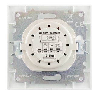 Regulador Giratorio Monoblock LIKA Blanco
